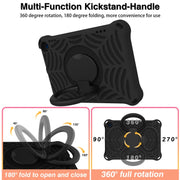 For Amazon Kindle Fire HD 8 2022 / 2020 Spider King Silicone Protective Tablet Case(Black)