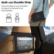 For Amazon Kindle Fire HD 8 2022 / 2020 Spider King Silicone Protective Tablet Case(Black)