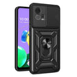 For Motorola Moto G72 Sliding Camera Cover Design TPU+PC Phone Case(Black) - free shipping - PMC TechLife - Order now!