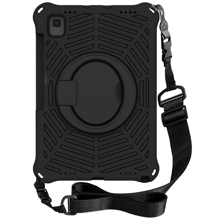 For Samsung Galaxy Tab A7 10.4 2020 T500 Spider King Silicone Protective Tablet Case(Black)