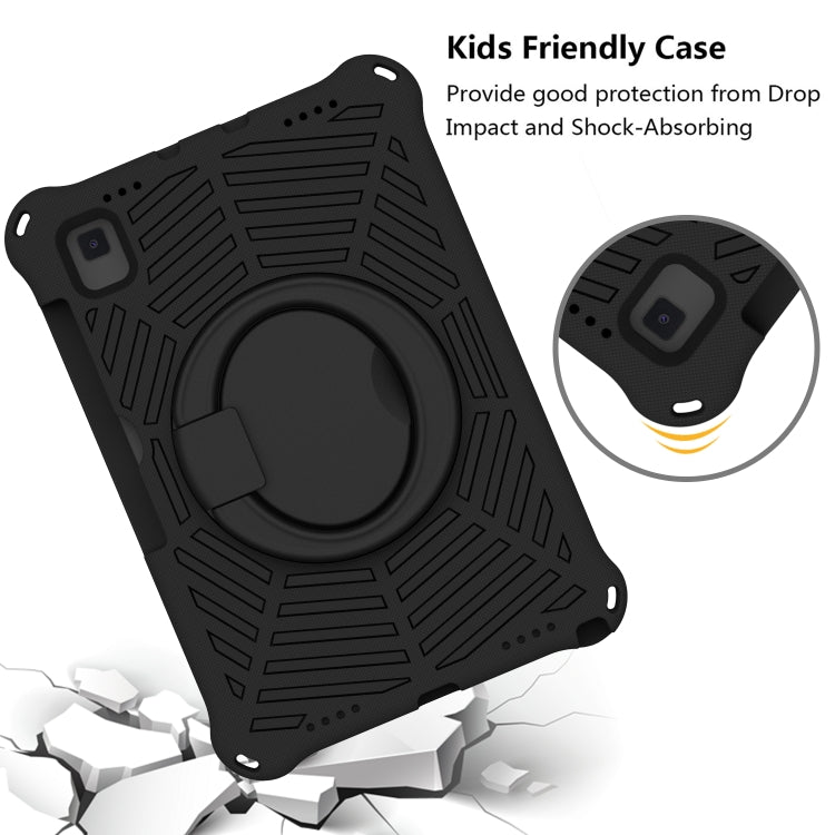 For Samsung Galaxy Tab A7 10.4 2020 T500 Spider King Silicone Protective Tablet Case(Black)