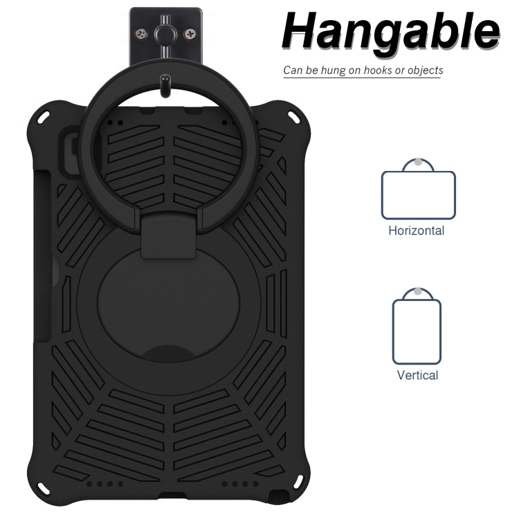 For Samsung Galaxy Tab A7 10.4 2020 T500 Spider King Silicone Protective Tablet Case(Black)