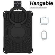 For Samsung Galaxy Tab A7 10.4 2020 T500 Spider King Silicone Protective Tablet Case(Black)