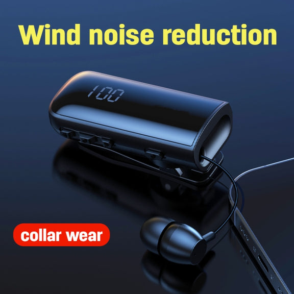 Fineblue F901 Water-resistant Lavalier Earphone for Driving and Riding(Black)