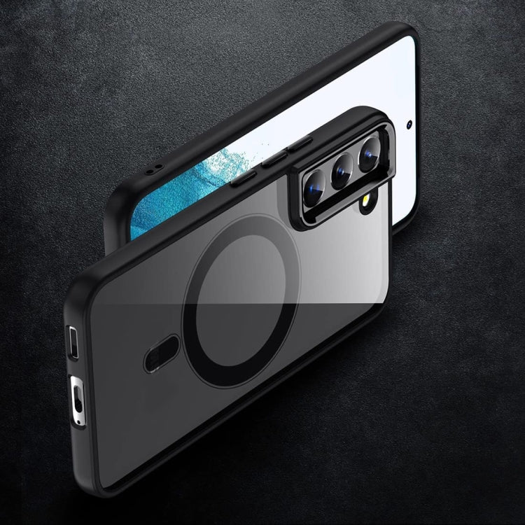 For Samsung Galaxy S23+ 5G Acrylic PC MagSafe Magnetic Phone Case(Black)