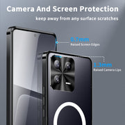 For Xiaomi 13 MagSafe Magnetic Frosted Metal Phone Case(Black)
