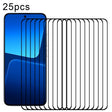 For Xiaomi 13 Ultra 25pcs Full Glue 9H HD 3D Curved Edge Tempered Glass Film(Black) - 13 Ultra Tempered Glass by PMC TechLife | Online Shopping South Africa | PMC TechLife