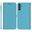 For Samsung Galaxy A24 4G Imitated Mirror Surface Leather Phone Case(Blue) - free shipping - PMC TechLife - Order now!