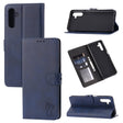 For Samsung Galaxy A14 5G Embossed Happy Cat Pattern Flip Leather Phone Case(Blue) - free shipping - PMC TechLife - Order now!