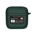 For JBL Tour Pro 2 Silicone Wireless Earphone Protective Case(Deep Green) - JBL Earphone Case by PMC TechLife | Online Shopping South Africa | PMC TechLife