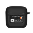 For JBL Tour Pro 2 Silicone Wireless Earphone Protective Case(Black) - JBL Earphone Case by PMC TechLife | Online Shopping South Africa | PMC TechLife | Buy Now Pay Later Mobicred