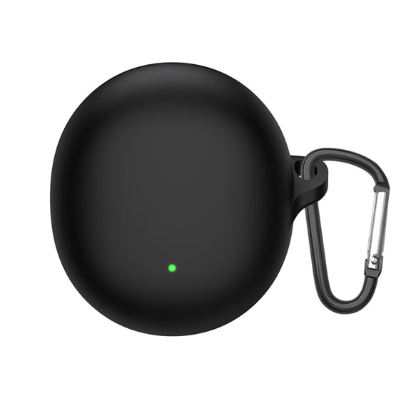 For OPPO Enco Air 3 Silicone Wireless Earphone Protective Case(Black)