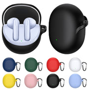 For OPPO Enco Air 3 Silicone Wireless Earphone Protective Case(Midnight)