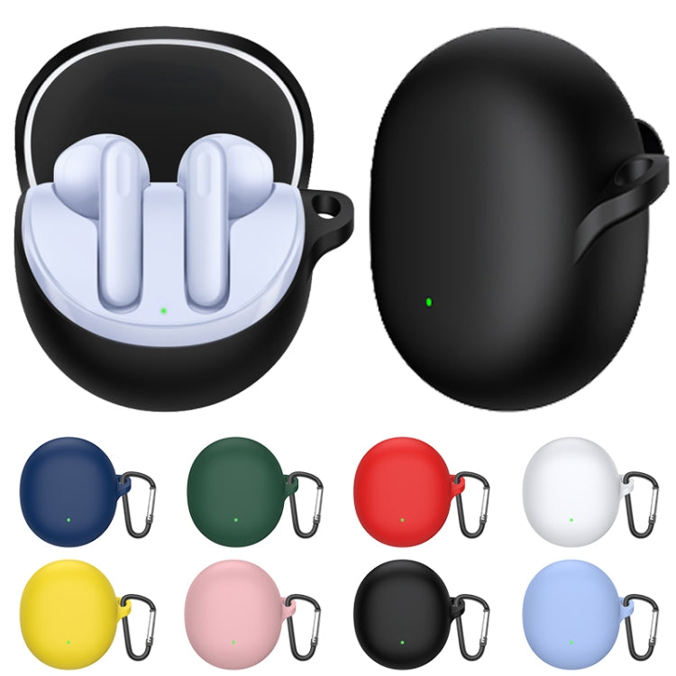 For OPPO Enco Air 3 Silicone Wireless Earphone Protective Case(Black)