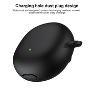 For OPPO Enco Air 3 Silicone Wireless Earphone Protective Case(Deep Green)