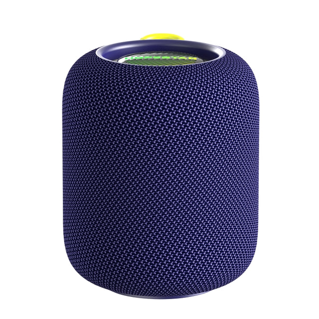 HOPESTAR H56 IPX6 Water-resistant 10W TWS Subwoofer Light Bluetooth Speaker(Purple)