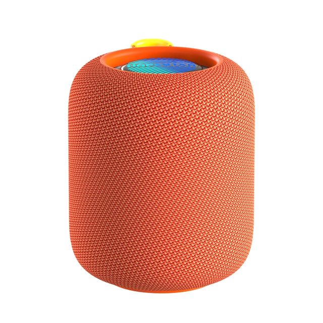 HOPESTAR H56 IPX6 Water-resistant 10W TWS Subwoofer Light Bluetooth Speaker(Orange)