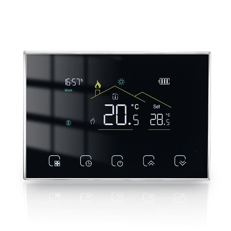 BHT-8000RF-VA- GACW Wireless Smart LED Screen Thermostat With WiFi, Specification:Water / Boiler Heating