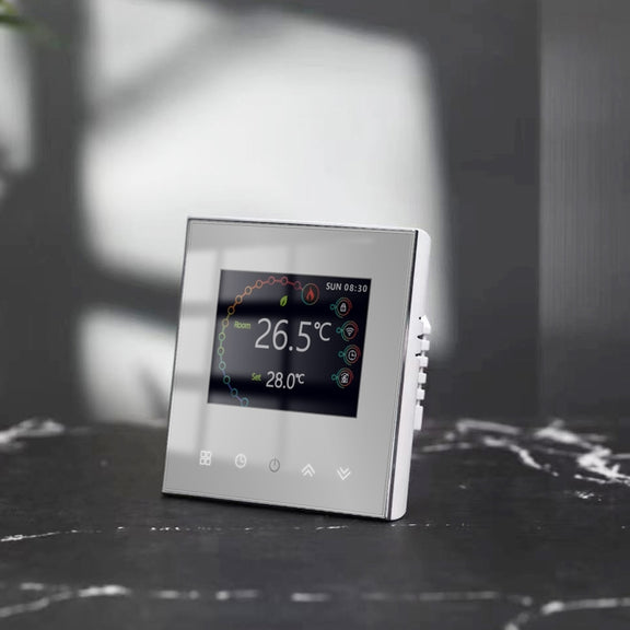 BHT-2002GALM 220V Smart Home Heating Thermostat Water Heating WiFi Thermostat(White)
