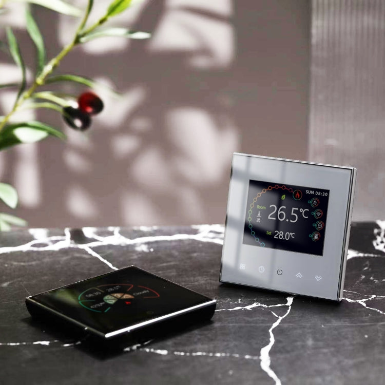 BHT-2002GCLM 220V Smart Home Heating Thermostat Boiler Heating WiFi Thermostat(White)