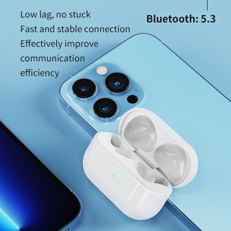 ROCK EB700 TWS Bluetooth 5.3 HIFI Music Earphones(White)