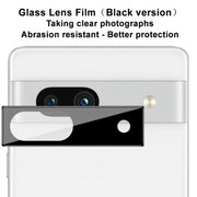For Google Pixel 7a imak High Definition Integrated Glass Lens Film Black Version