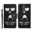 For Xiaomi Redmi 12C Colored Drawing Pattern Flip Leather Phone Case(Penguin) - free shipping - PMC TechLife - Order now!