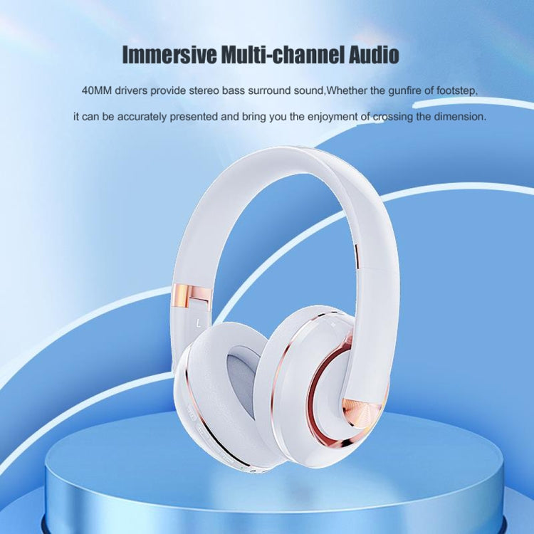 KE22 Folded Noise Reduction Wireless Bluetooth Headphones(Orange)