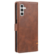 For Samsung Galaxy A24 4G Classic Wallet Flip Leather Phone Case(Brown)