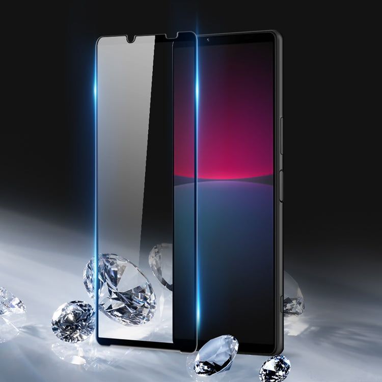 For Sony Xperia 10 V 10pcs DUX DUCIS 0.33mm 9H Medium Alumina Tempered Glass Film