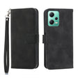 For Xiaomi Redmi Note 12 4G Global Dierfeng Dream Line TPU + PU Leather Phone Case(Black) - free shipping - PMC TechLife - Order now!