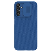 For Samsung Galaxy A14 4G NILLKIN Black Mirror Series Camshield PC Phone Case(Blue)