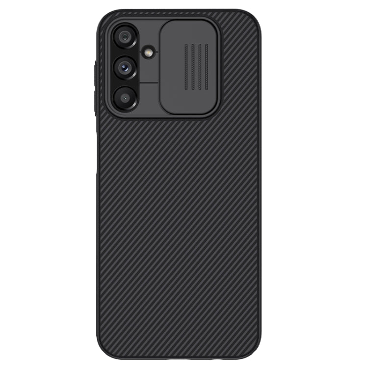 For Samsung Galaxy A14 4G NILLKIN Black Mirror Series Camshield PC Phone Case(Black)