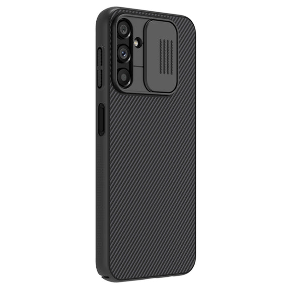 For Samsung Galaxy A14 4G NILLKIN Black Mirror Series Camshield PC Phone Case(Black)