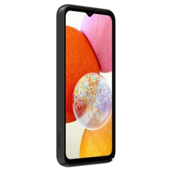 For Samsung Galaxy A14 4G NILLKIN Black Mirror Series Camshield PC Phone Case(Black)