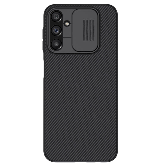 For Samsung Galaxy A14 4G NILLKIN Black Mirror Series Camshield PC Phone Case(Black)
