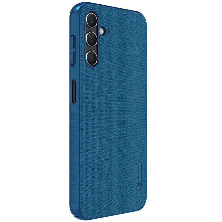 For Samsung Galaxy A14 4G NILLKIN Frosted PC Phone Case(Blue)
