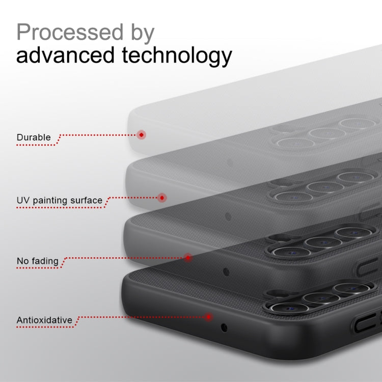 For Samsung Galaxy A14 4G NILLKIN Frosted PC Phone Case(Black)