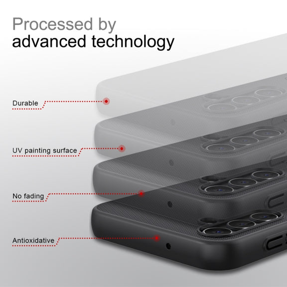 For Samsung Galaxy A14 4G NILLKIN Frosted PC Phone Case(Black)