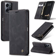 For Xiaomi Redmi Note 12 4G Global CaseMe 013 Multifunctional Horizontal Flip Leather Phone Case(Black) - free shipping - PMC TechLife - Order now!