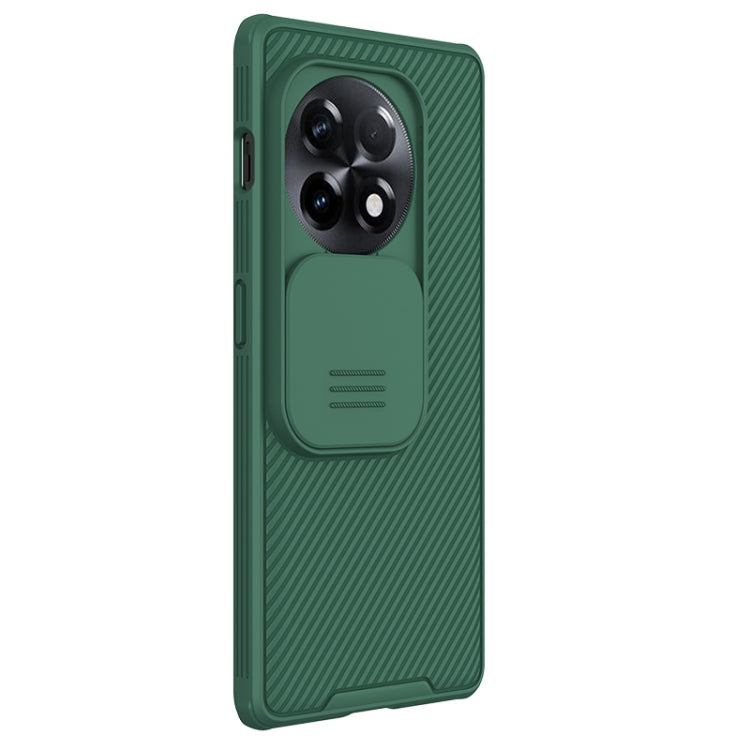 For OnePlus Ace 2/11R NILLKIN CamShield Pro Series PC Full Coverage Phone Case(Green)