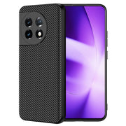 For OnePlus 11 Ultra-thin Carbon Fiber Texture Printing Phone Case(Black Blue)