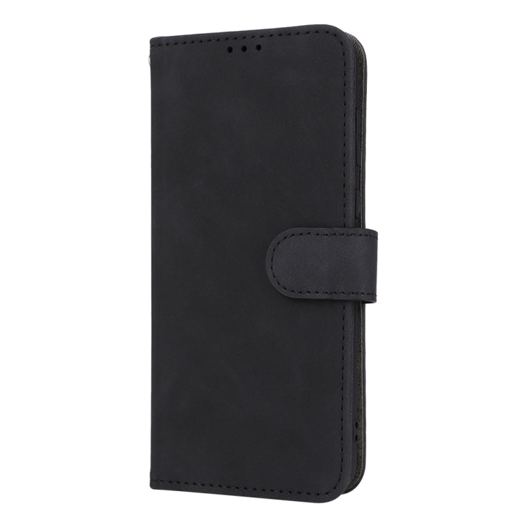 For Huawei P60 / P60 Pro Skin Feel Magnetic Flip Leather Phone Case(Black)
