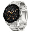 For Huawei Watch Buds / GT3 SE / GT3 Pro 22mm Universal Three Strains Ttanium Steel Watch Band(Silver) - Smart Wear by PMC TechLife | Online Shopping South Africa | PMC TechLife