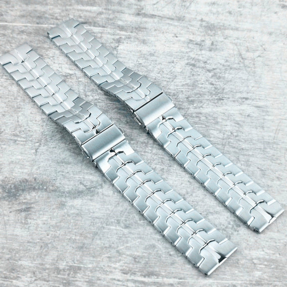 For Garmin Venu 2 / Forerunner 265 / 255 22mm Universal Stainless Steel Watch Band(Black)