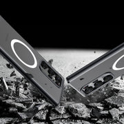 For Samsung Galaxy S23 Ultra 5G MagSafe Magnetic PC Phone Case(Black)
