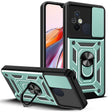 For Xiaomi Redmi 12C 4G / 11A Sliding Camera Cover Design TPU+PC Phone Case(Green) - Xiaomi Cases by PMC TechLife | Online Shopping South Africa | PMC TechLife | Buy Now Pay Later Mobicred