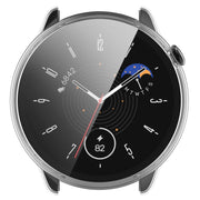 For Amazfit GTR Mini PC + Tempered Film Integrated Watch Protective Case(Transparent)