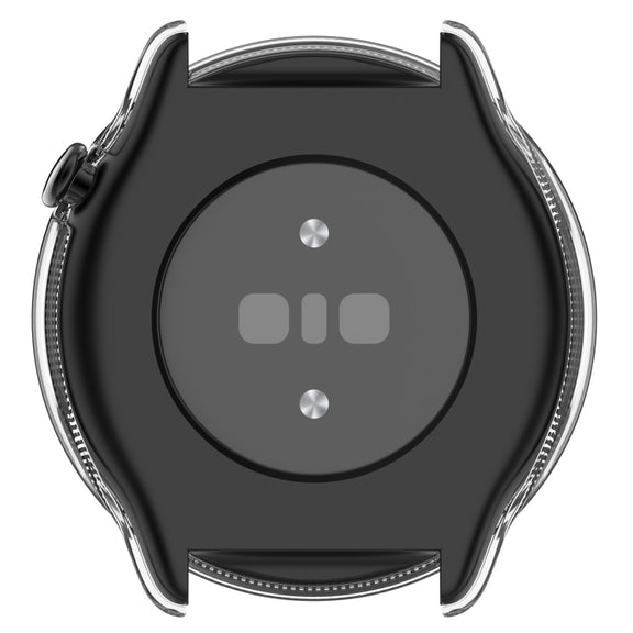 For Amazfit GTR Mini PC + Tempered Film Integrated Watch Protective Case(Transparent)