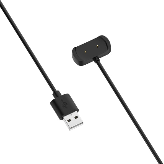 For Amazfit GTR Mini Magnetic Cradle Charger USB Charging Cable, Length: 1m(Black)